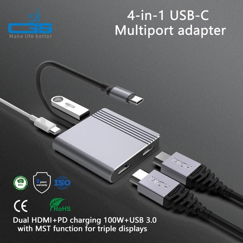 Ʈ ƺ  ο USB 3.0 ŷ ̼ ø, 4 in 1 CŸ-4K HDMI ȣȯ USB 3.0  , USB C 